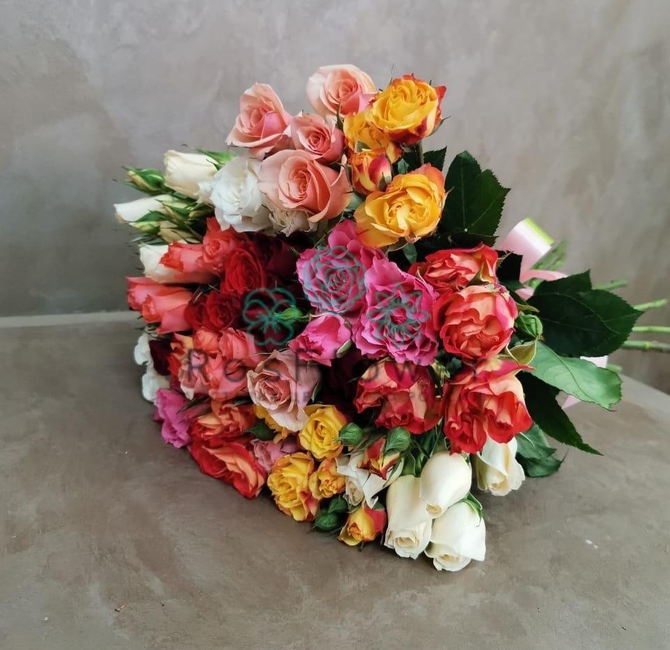 Букет цветов из: Розы в Малиновке