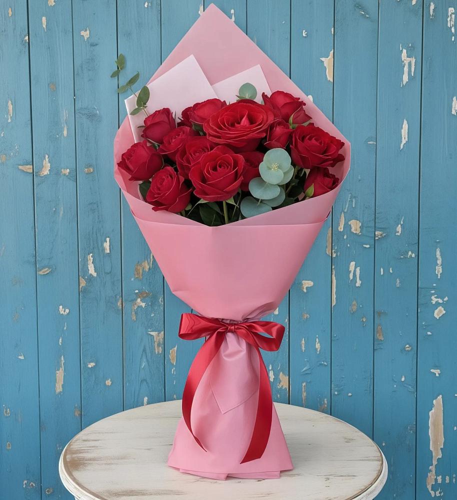 Букет цветов из: Розы в Малиновке