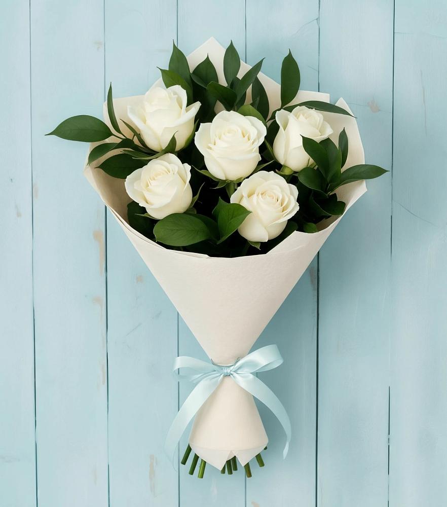 Букет цветов из: Розы в Малиновке