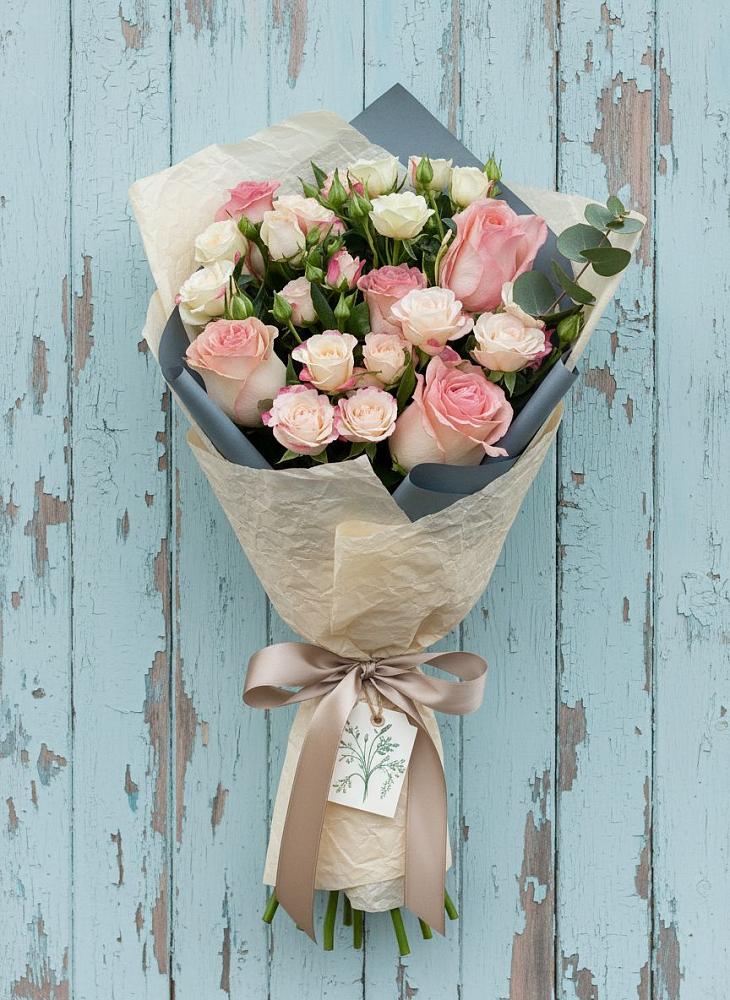 Букет цветов из: Розы в Малиновке