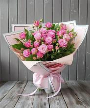 Букет Розовый кустик в Малиновке