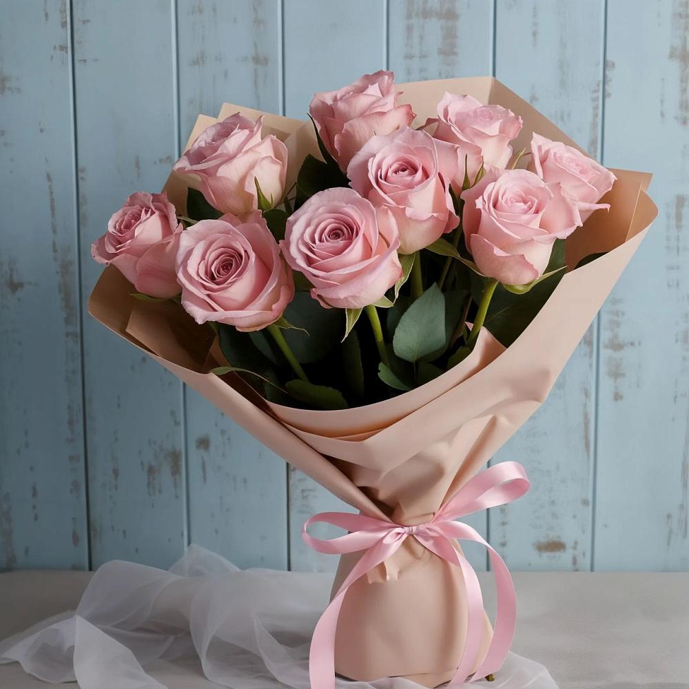 Букет цветов из: Розы в Малиновке