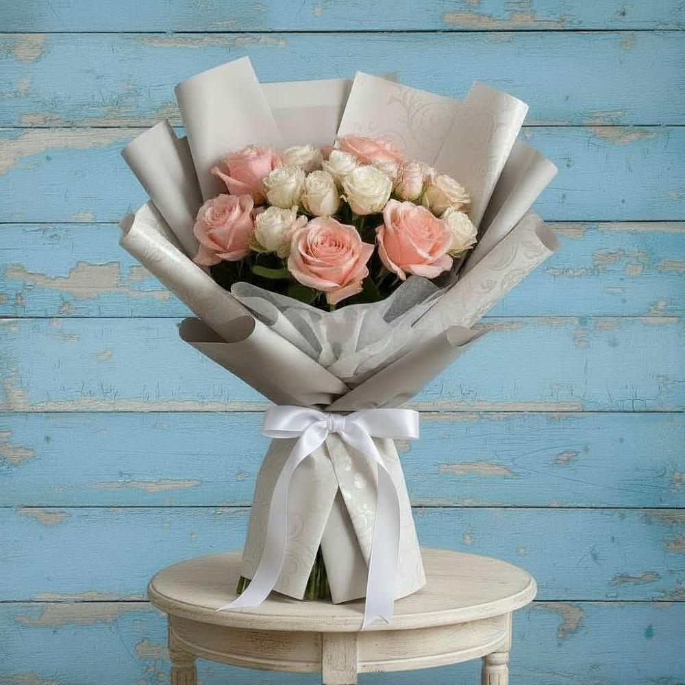 Букет цветов из: Розы в Малиновке