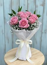 Букет цветов из:  Розы #REPLACE_PRED# Малиновке