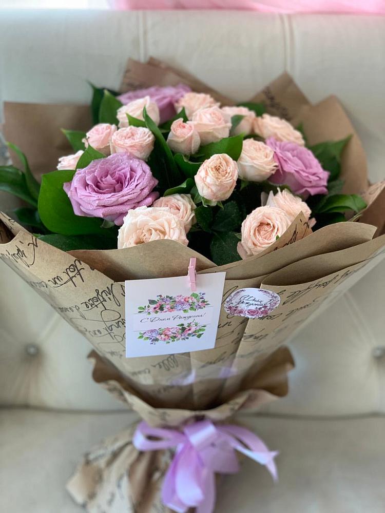 Букет цветов из: Розы в Малиновке