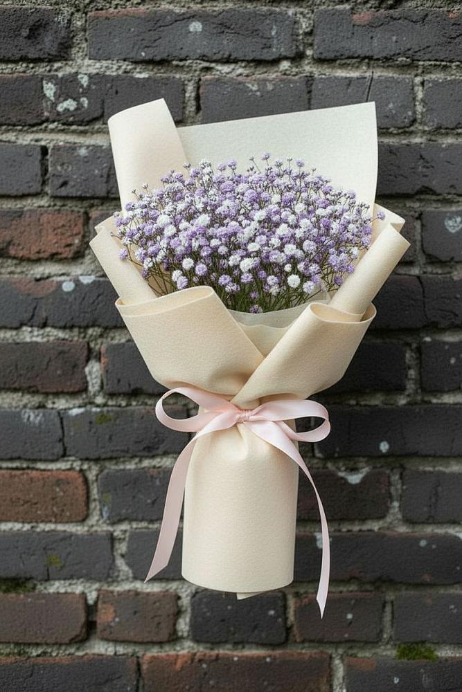 Букет цветов из: Гипсофила в Малиновке