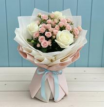 Букет цветов из:  Розы в Малиновке