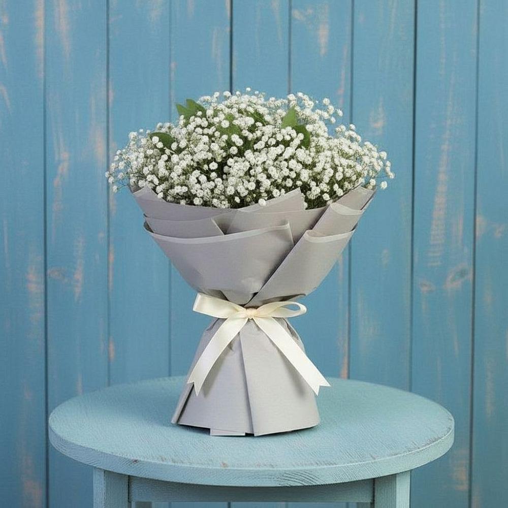 Букет цветов из: Гипсофила в Малиновке