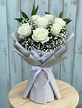 Букет цветов из:  Розы в Малиновке
