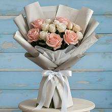 Букет цветов из:  Розы в Малиновке