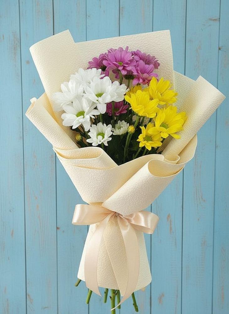 Букет цветов из: Хризантемы в Малиновке