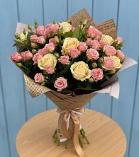 Букет цветов из:  Розы в Малиновке