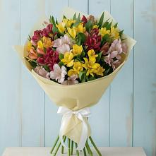 Букет цветов из:  Альстромерии #REPLACE_PRED# Малиновке