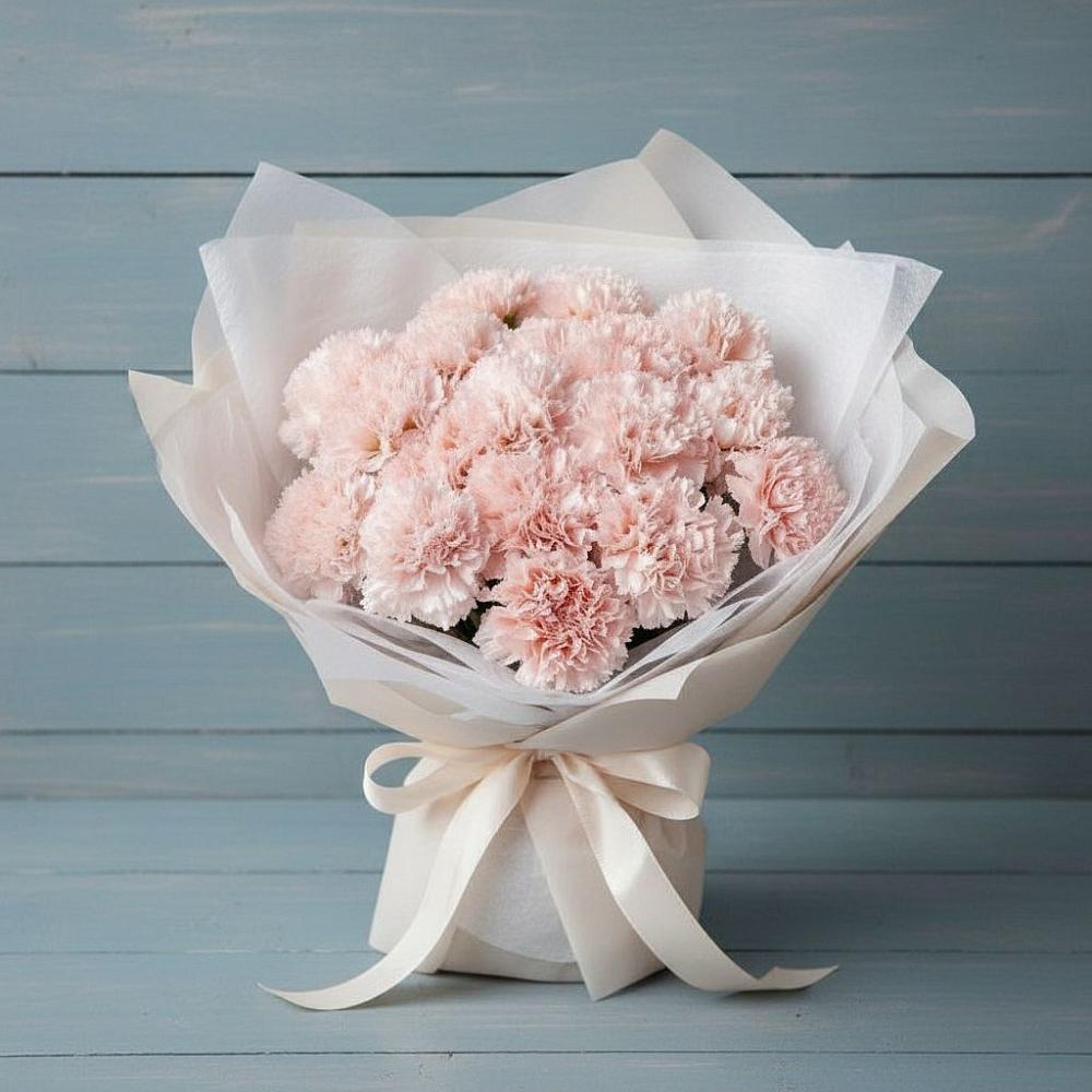 Букет цветов из: Гвоздики в Малиновке