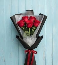 Букет цветов из:  Розы #REPLACE_PRED# Малиновке