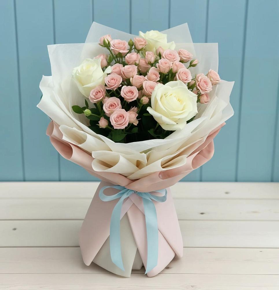 Букет цветов из: Розы в Малиновке