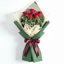 Букет цветов из:  Розы #REPLACE_PRED# Малиновке