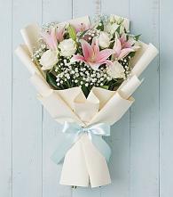 Букет цветов из:  Лилии в Малиновке
