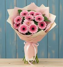 Букет цветов из:  Герберы в Малиновке